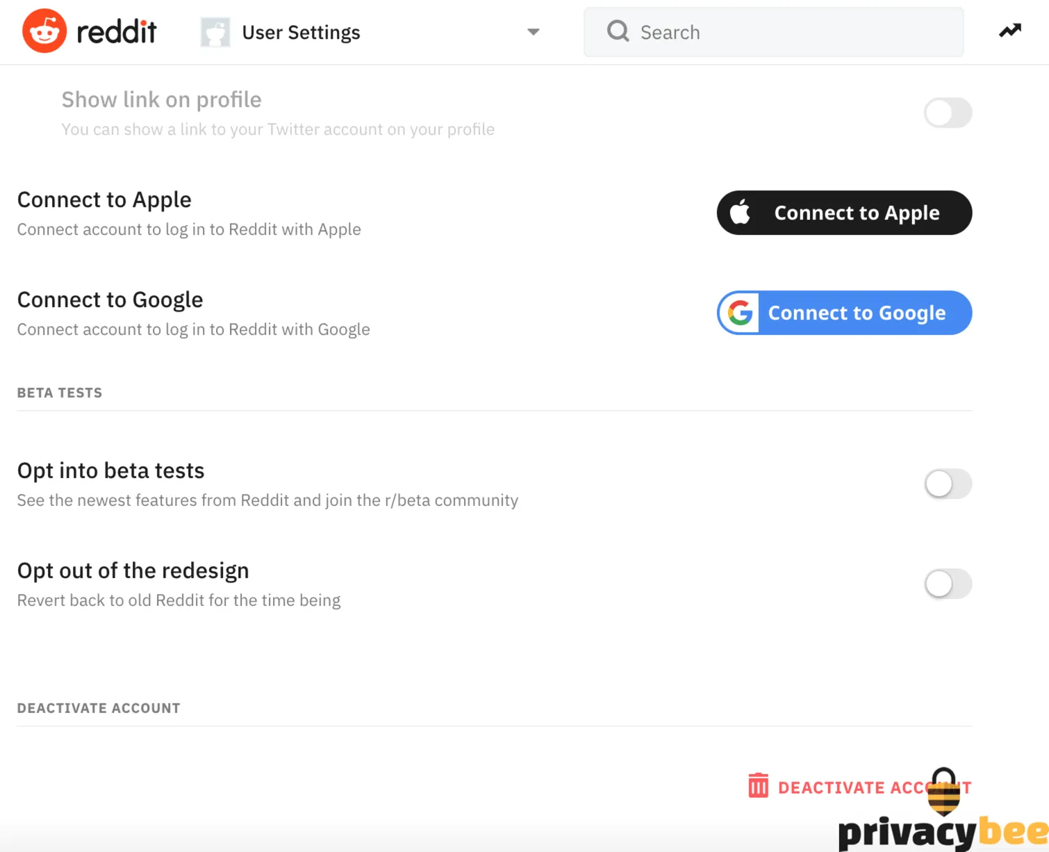 Guide how to delete your Reddit account