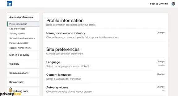 How to delete LinkedIn account