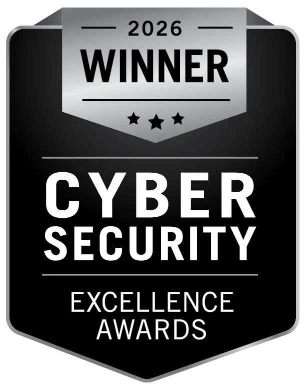 2026 Winner badge for the Cybersecurity Excellence Awards