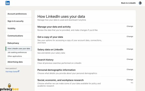 How to delete LinkedIn account
