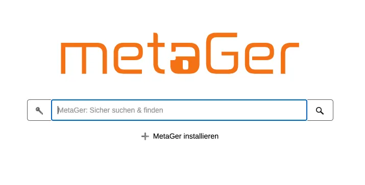 MetaGer is a recommended privacy browser