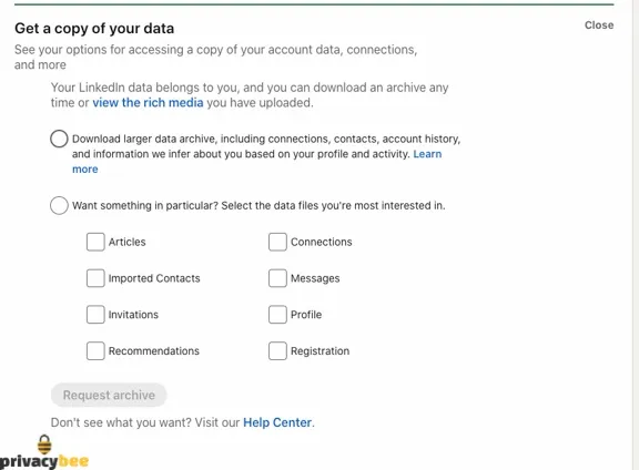 How to delete LinkedIn account