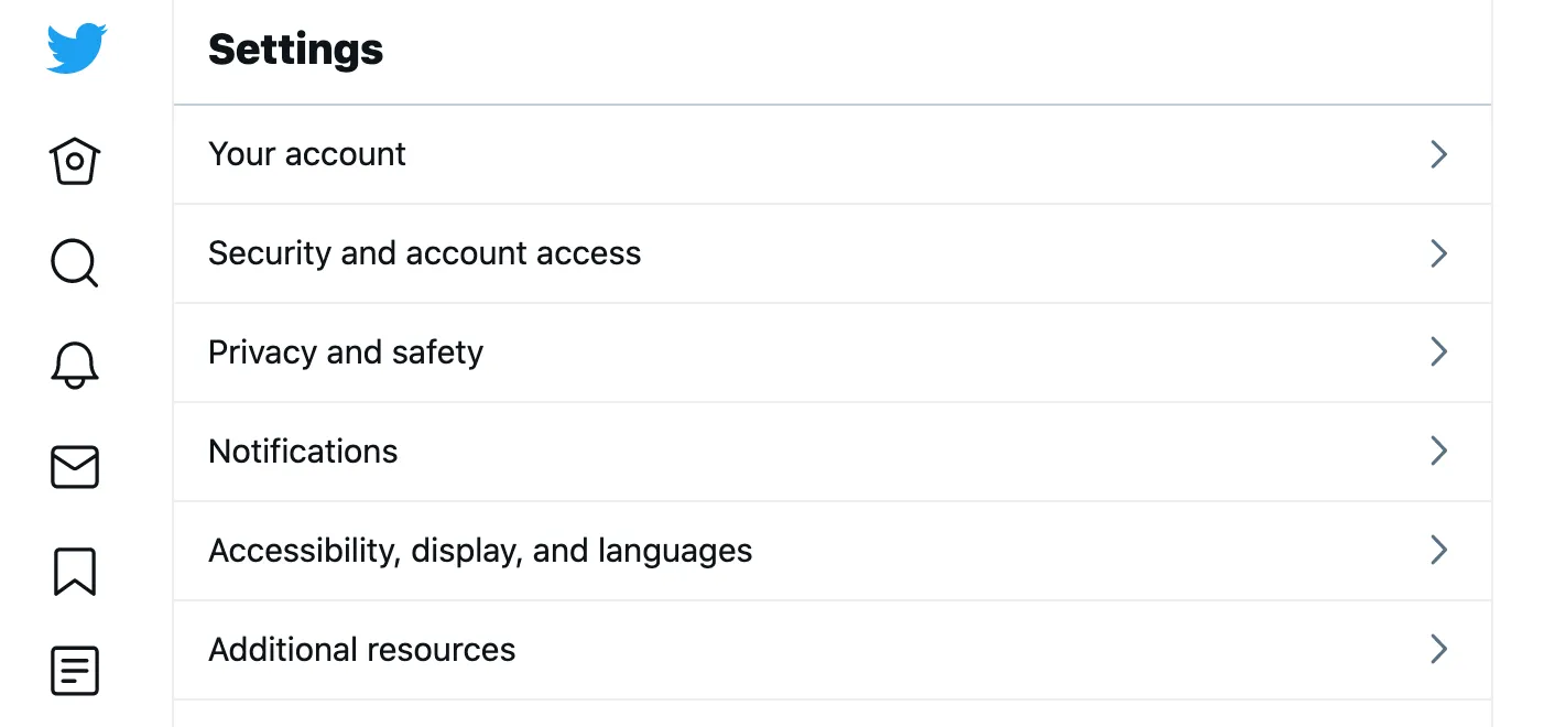 How to deactivate your Twitter account