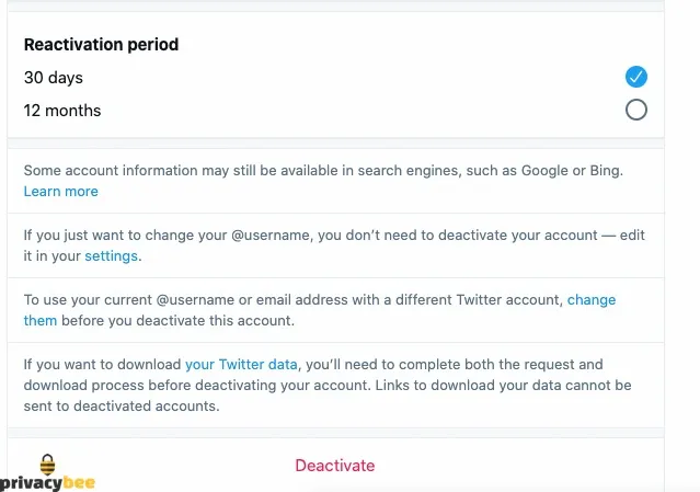 How to delete your Twitter account