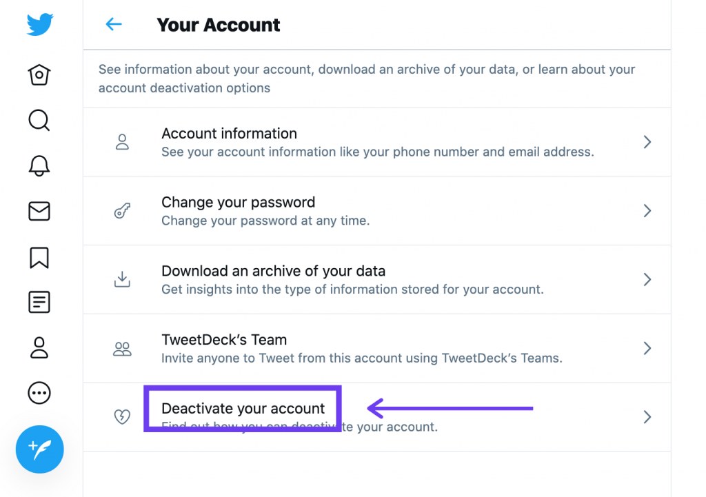 How to delete your Twitter account permanently 
